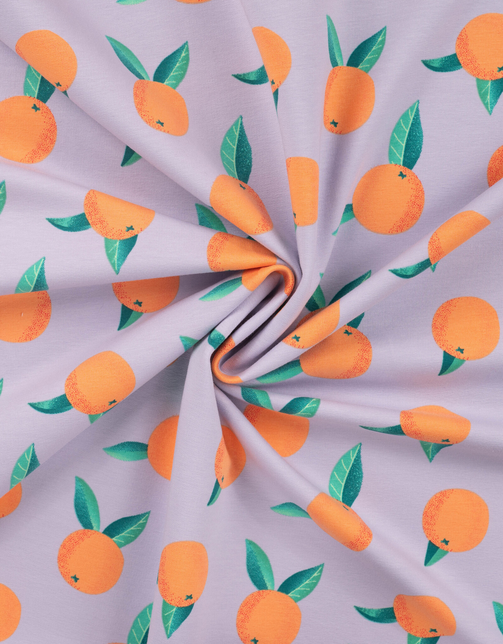 French terry appelsienen lila