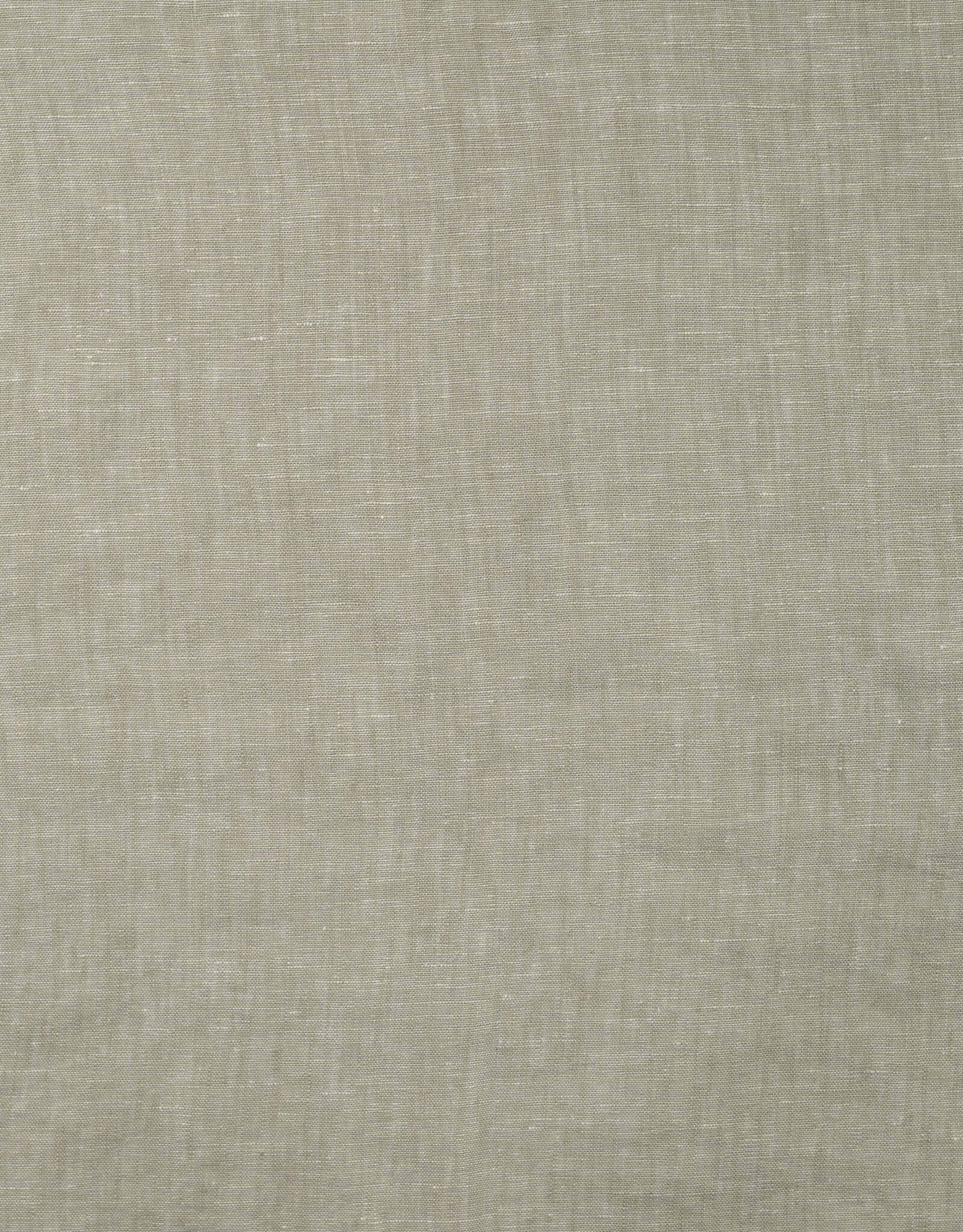 Linnen uni mélange kaki georgio