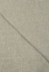 Linnen uni mélange kaki georgio