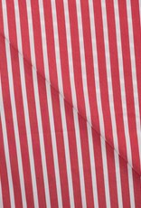 Stretch katoen strepen rood wit