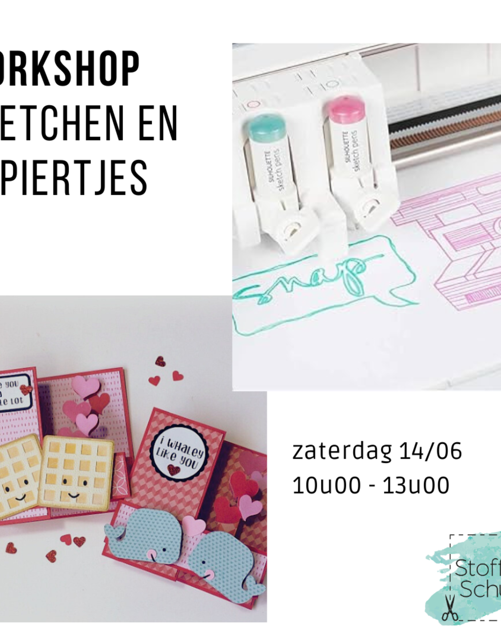 workshop Workshop kaarten maken met gebruik pennen juni 2025