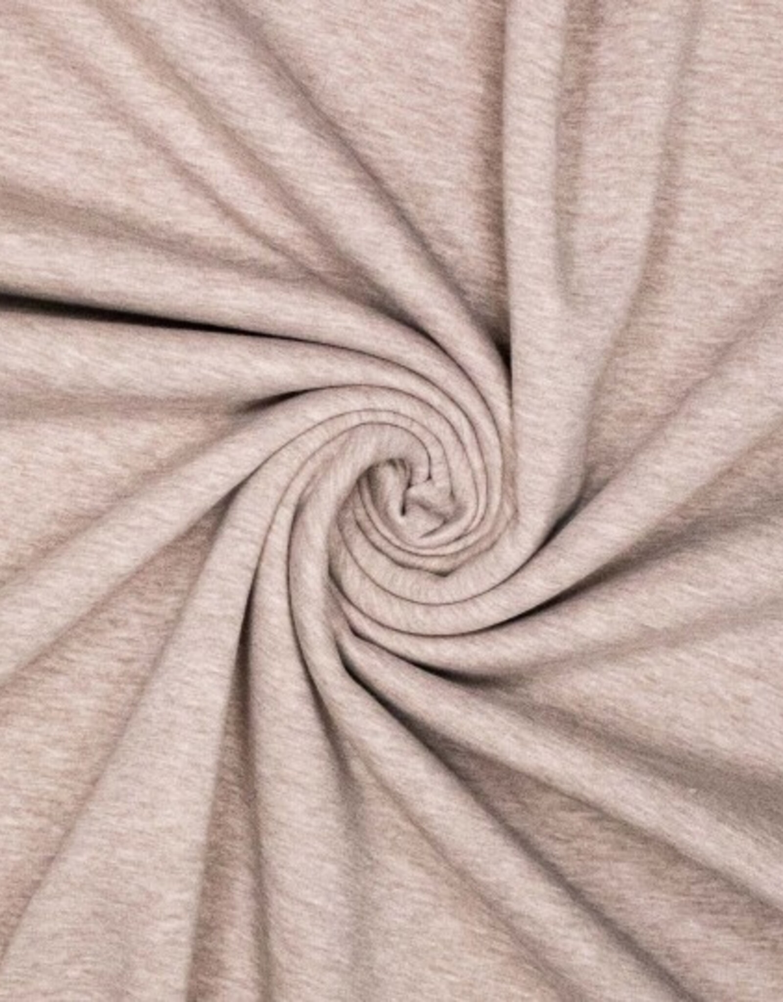 Heavy recycled jogging melange beige