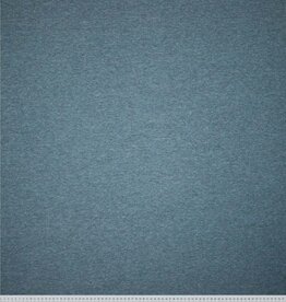 Heavy recycled jogging melange jeans blauw