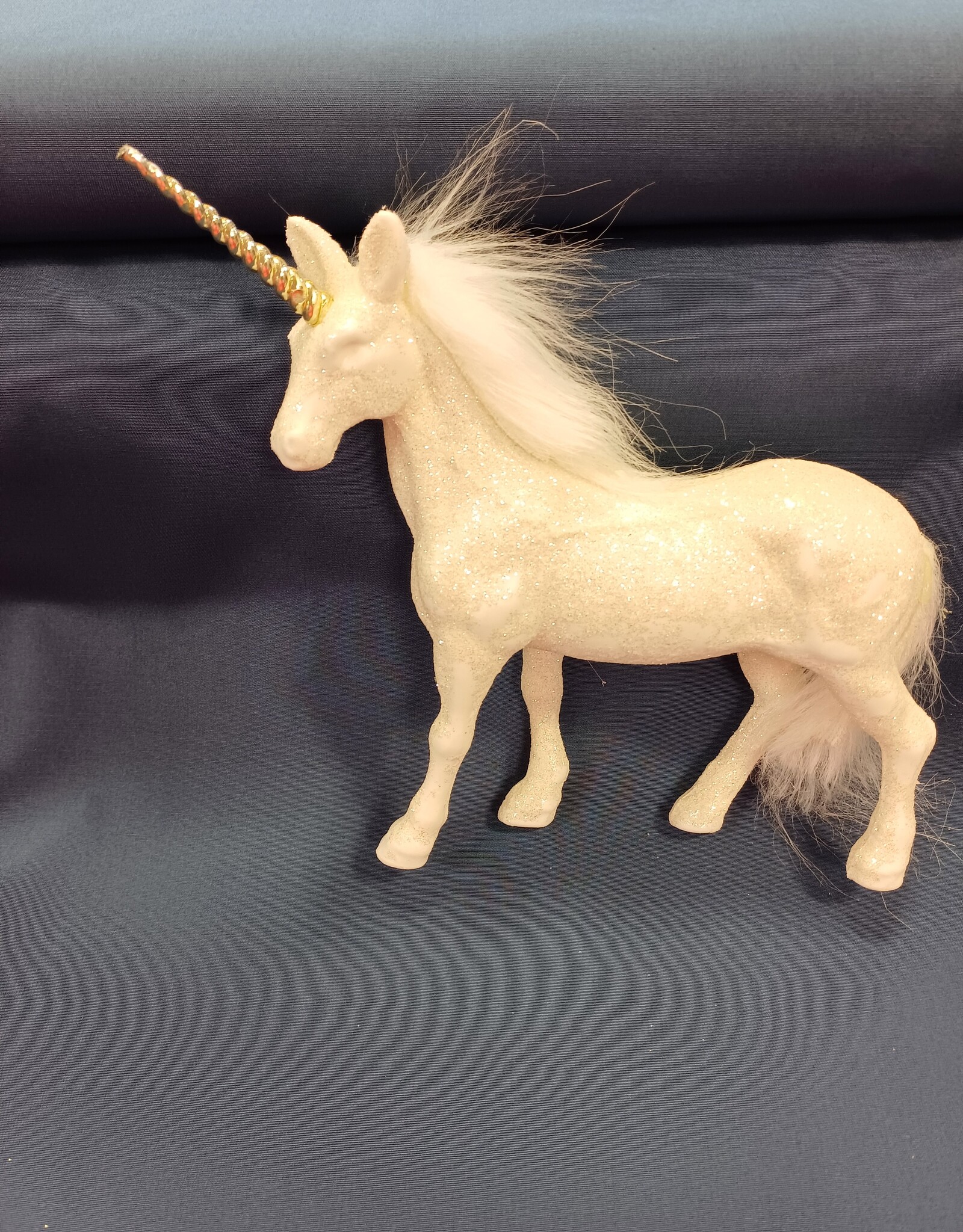 Trench  water resistan jeansblauw