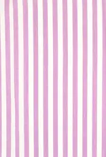 Viscose  strepen wit lila Viscose  strepen wit lila