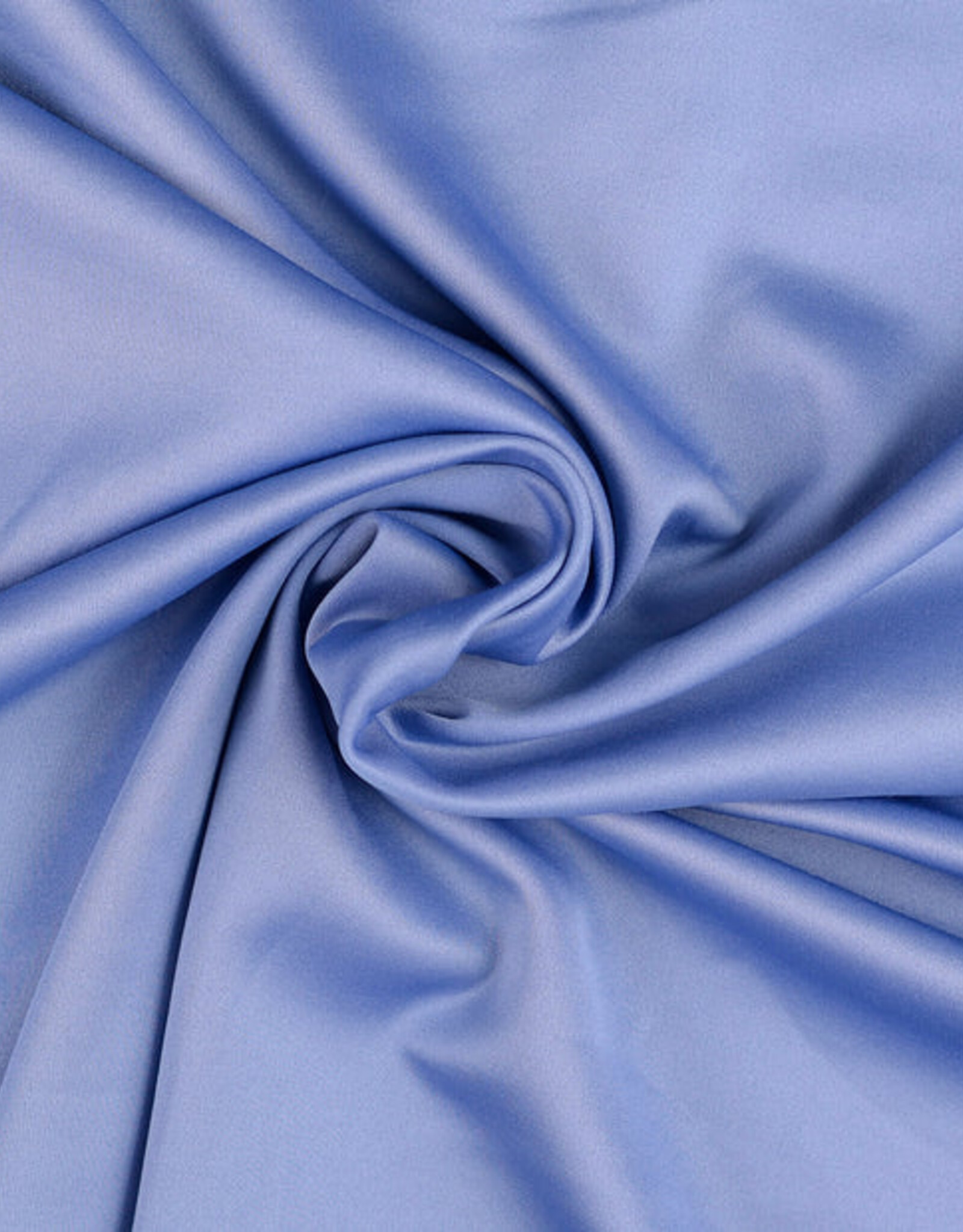 Scuba modal touche jeans blauw