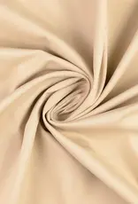 Katoen twill peach effect beige