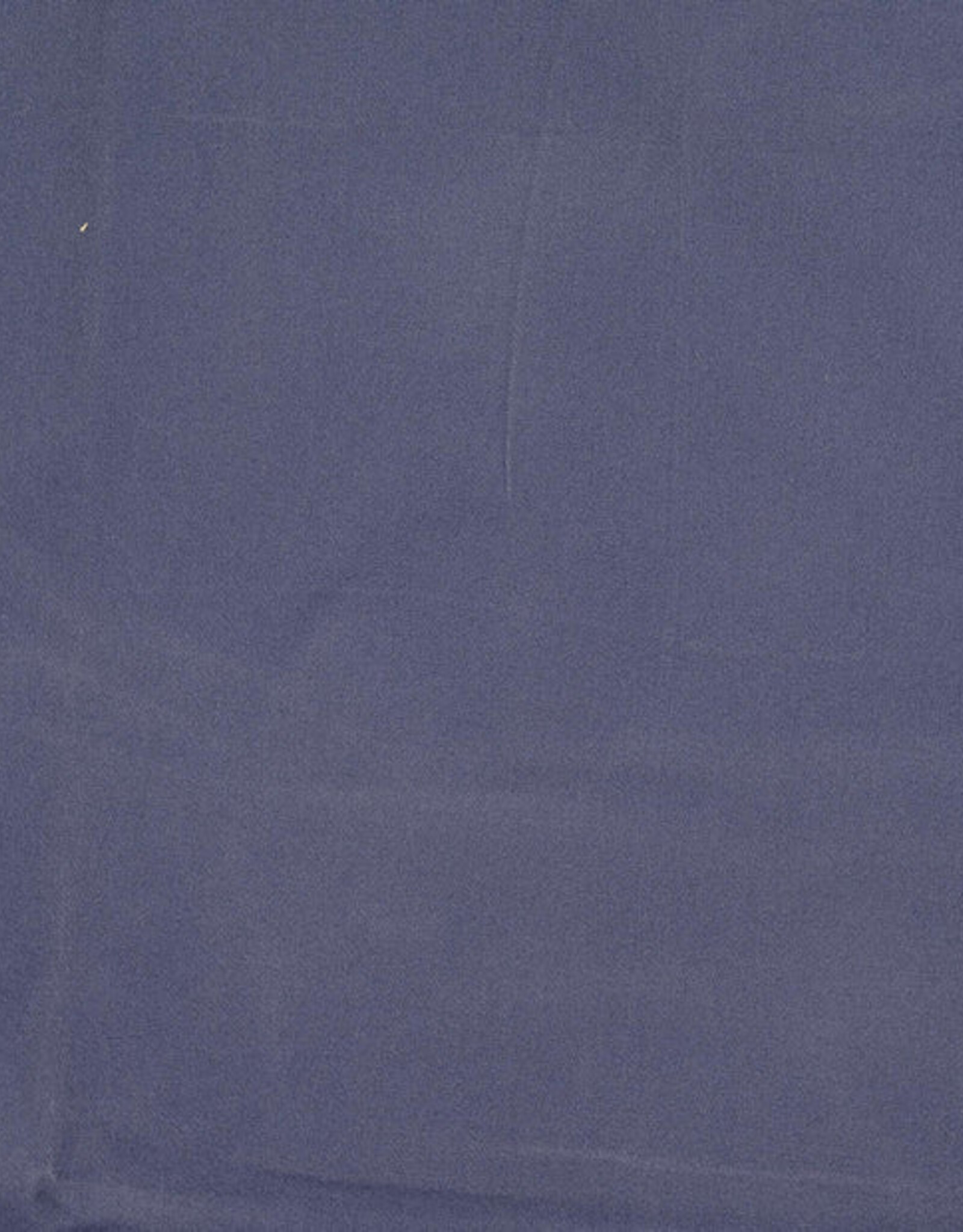 Katoen twill peach effect donker blauw