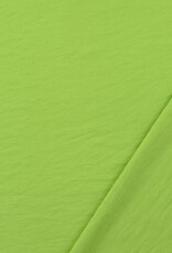 Viscose met glanzende taft look grasgroen Viscose met glanzende taft look grasgroen