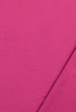 Viscose met glanzende taft look fuchsia Viscose met glanzende taft look fuchsia