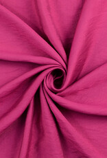 Viscose met glanzende taft look fuchsia Viscose met glanzende taft look fuchsia