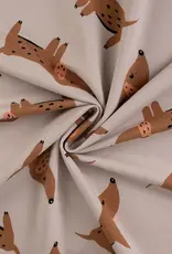 French terry hondjes  zand French terry hondjes  zand