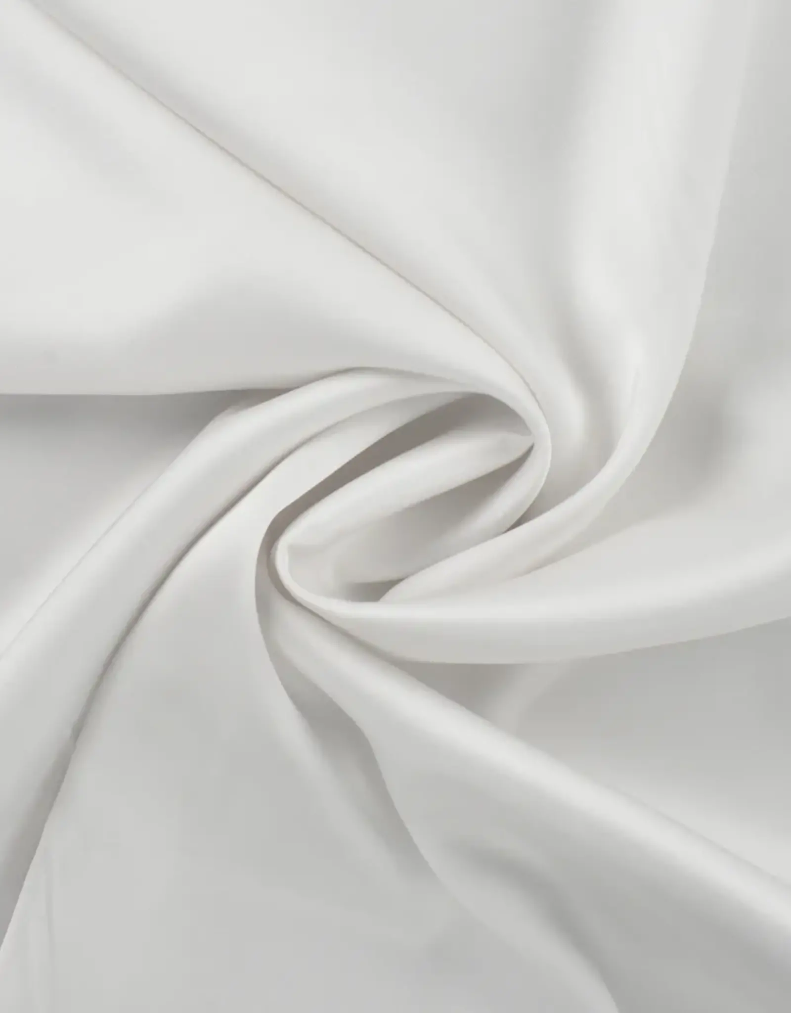 Viscose satijn  wit