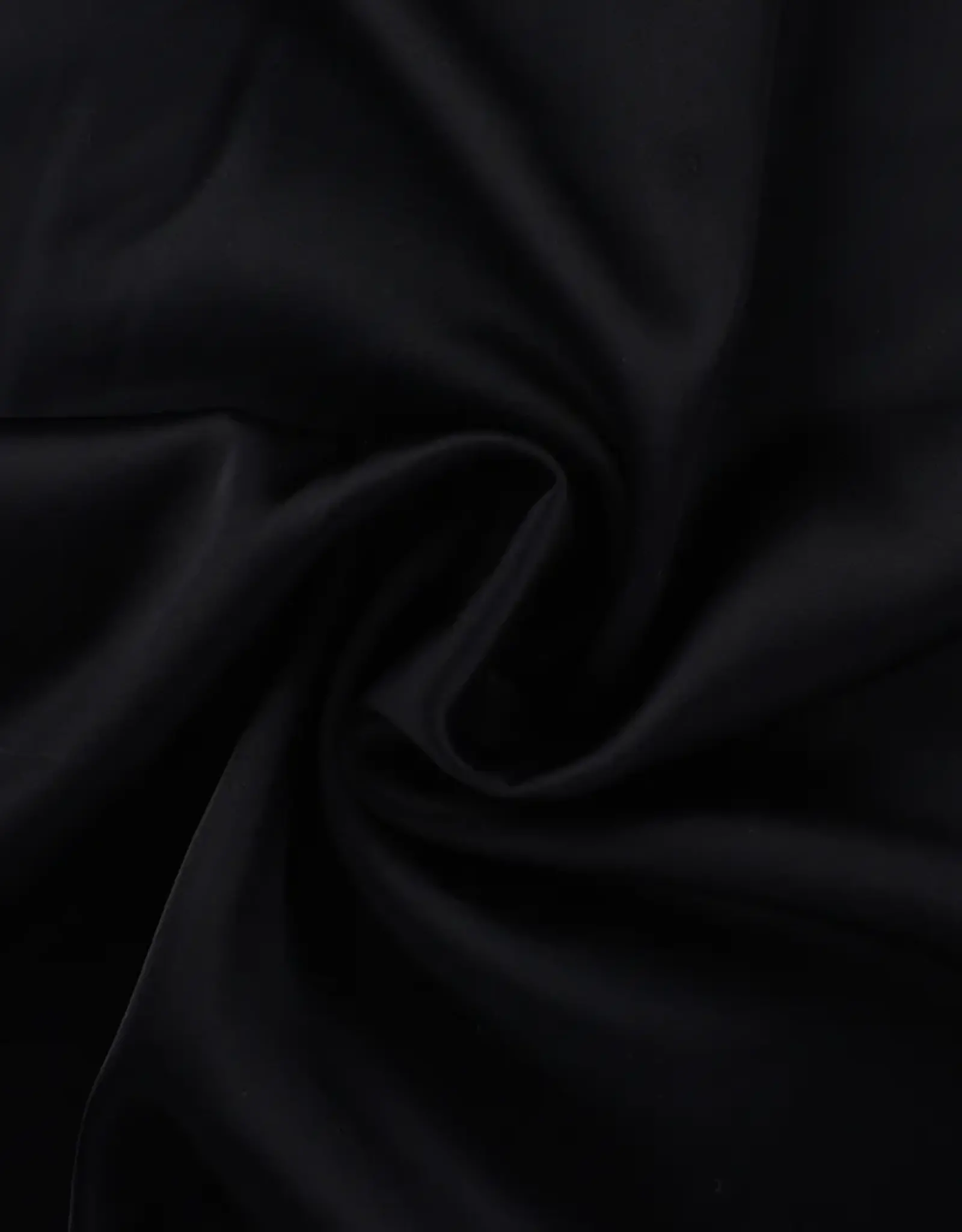 Viscose satijn  zwart