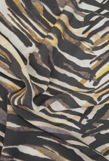 Hilco Viscose crepe Doro zebraprint