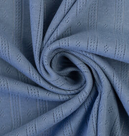 Pointoille jeans blauw