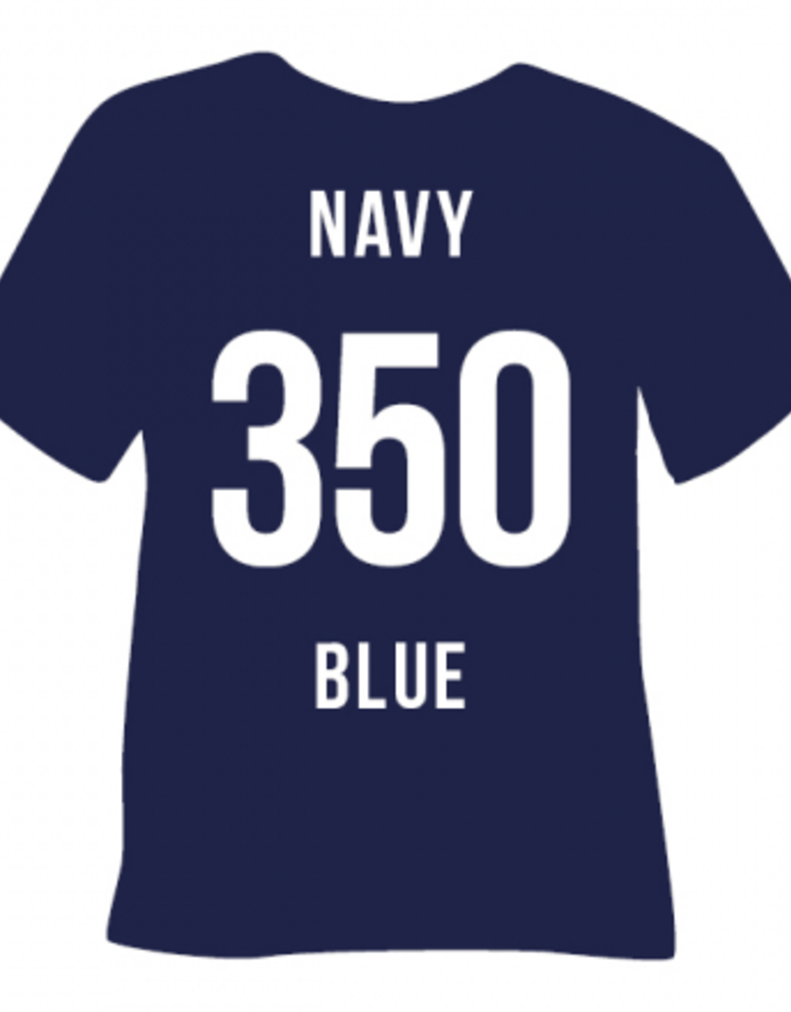 Siser flockfolie navy 014 blauw op 30cm breedte