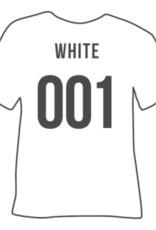 Siser flockfolie wit 001 op 30cm breedte Siser flockfolie wit 001 op 30cm breedte