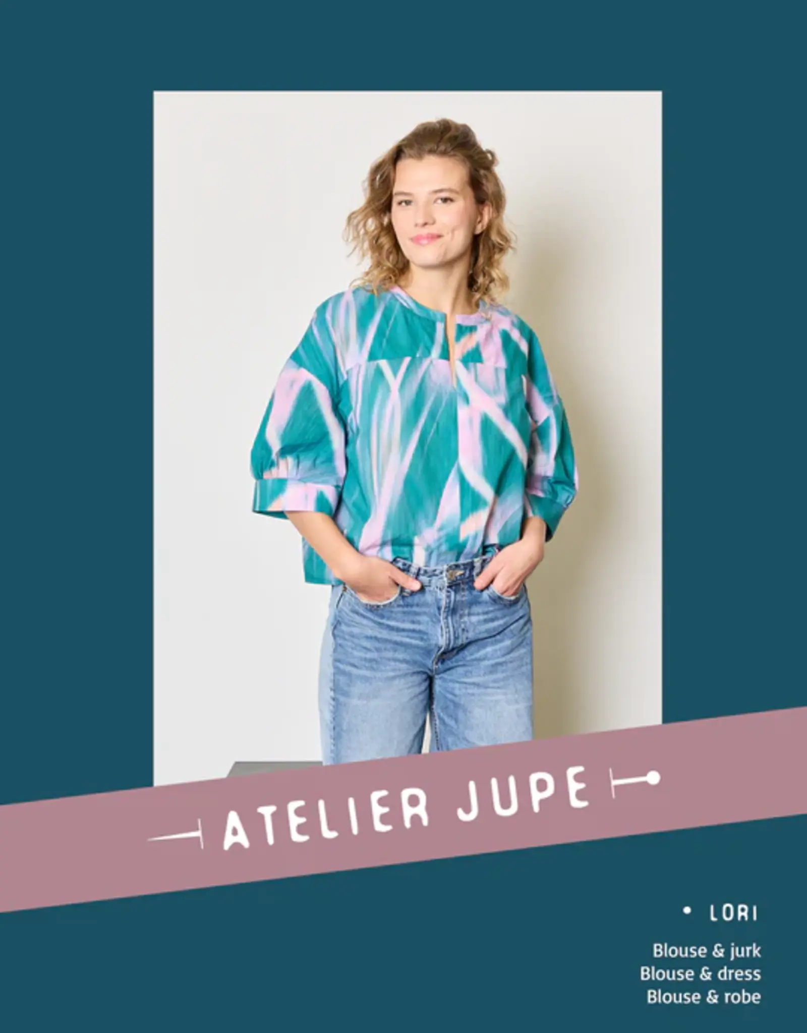 Lori blouse en jurk - atelier jupe