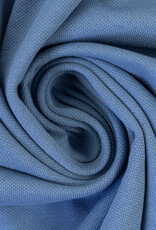 Pique jersey jeans blauw Pique jersey jeans blauw