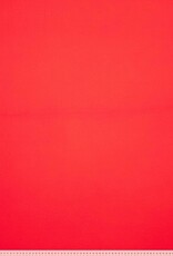 Coupon seersucker uni tomaat rood 30x140cm Coupon seersucker uni tomaat rood 30x140cm