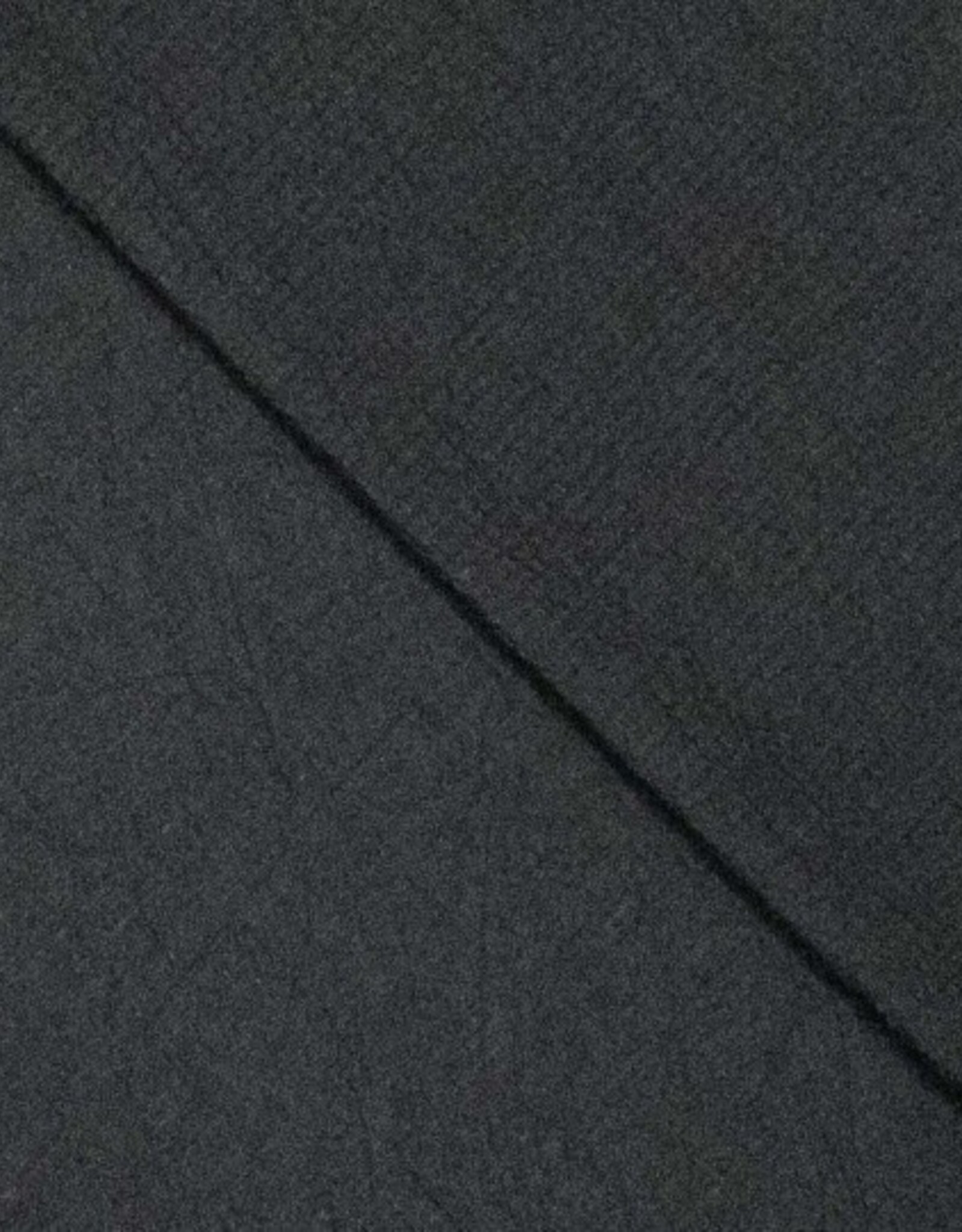 Seersucker uni zwart