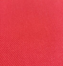 Viscose twill zomerrood