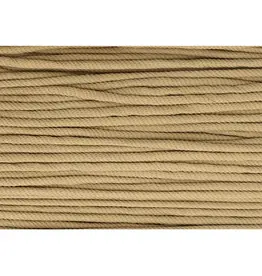 Stoffenschuur selectie Gedraaid koord soepel en zacht 5mm beige