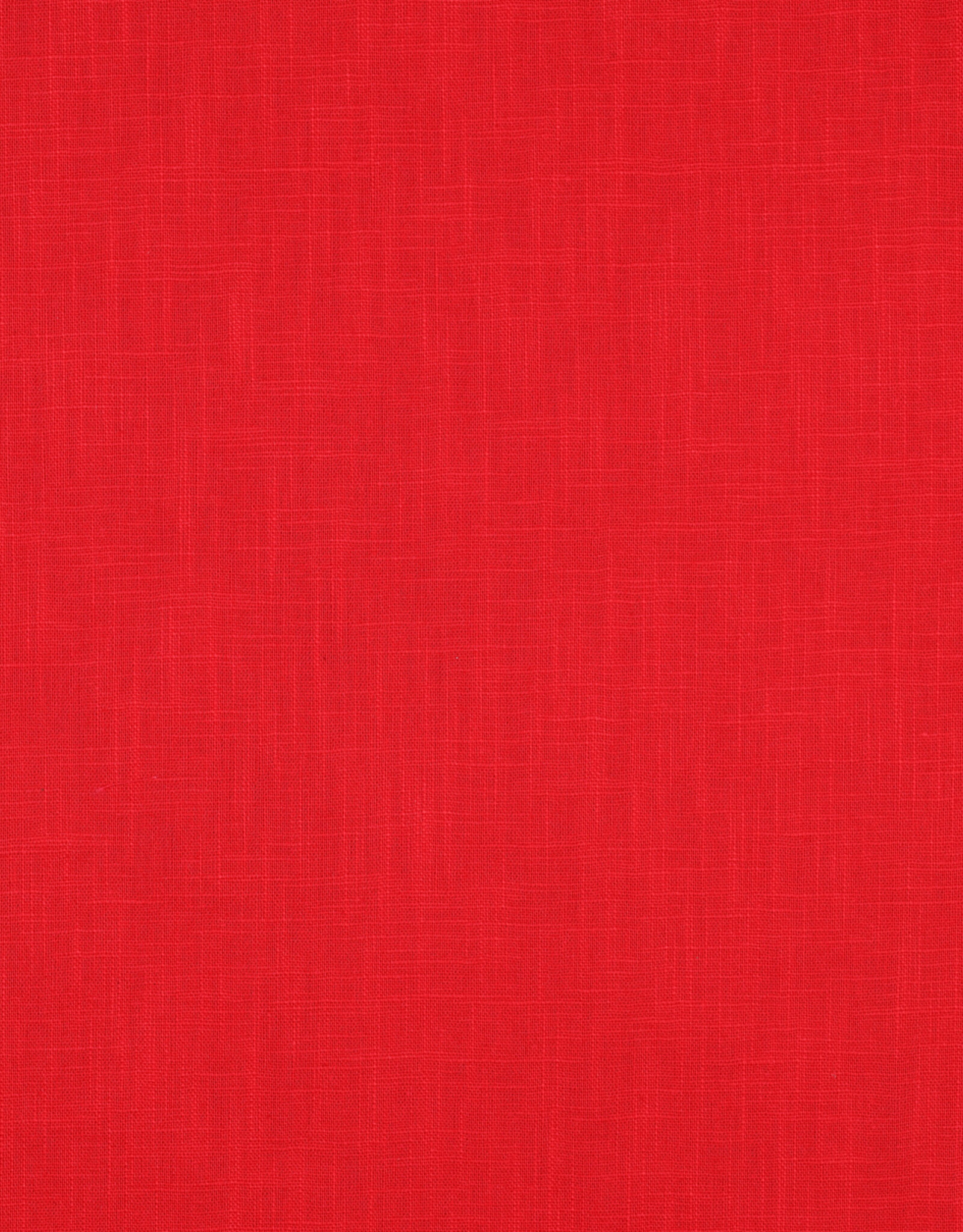 Linnen katoen  washed rood