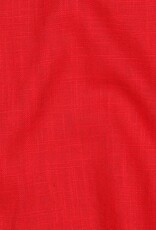 Linnen katoen  washed rood Linnen katoen  washed rood