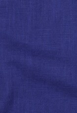 Linnen katoen  washed sapphire blauw Linnen katoen  washed sapphire blauw