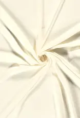 Bamboe Poplin Uni Gebroken wit