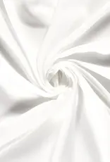 Bamboe Poplin Uni  wit Bamboe Poplin Uni  wit