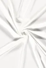 Bamboe Poplin Uni  wit Bamboe Poplin Uni  wit