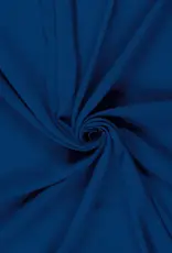 Bamboe Poplin Uni  kobalt Bamboe Poplin Uni  kobalt