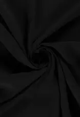 Bamboe Poplin Uni zwart Bamboe Poplin Uni zwart