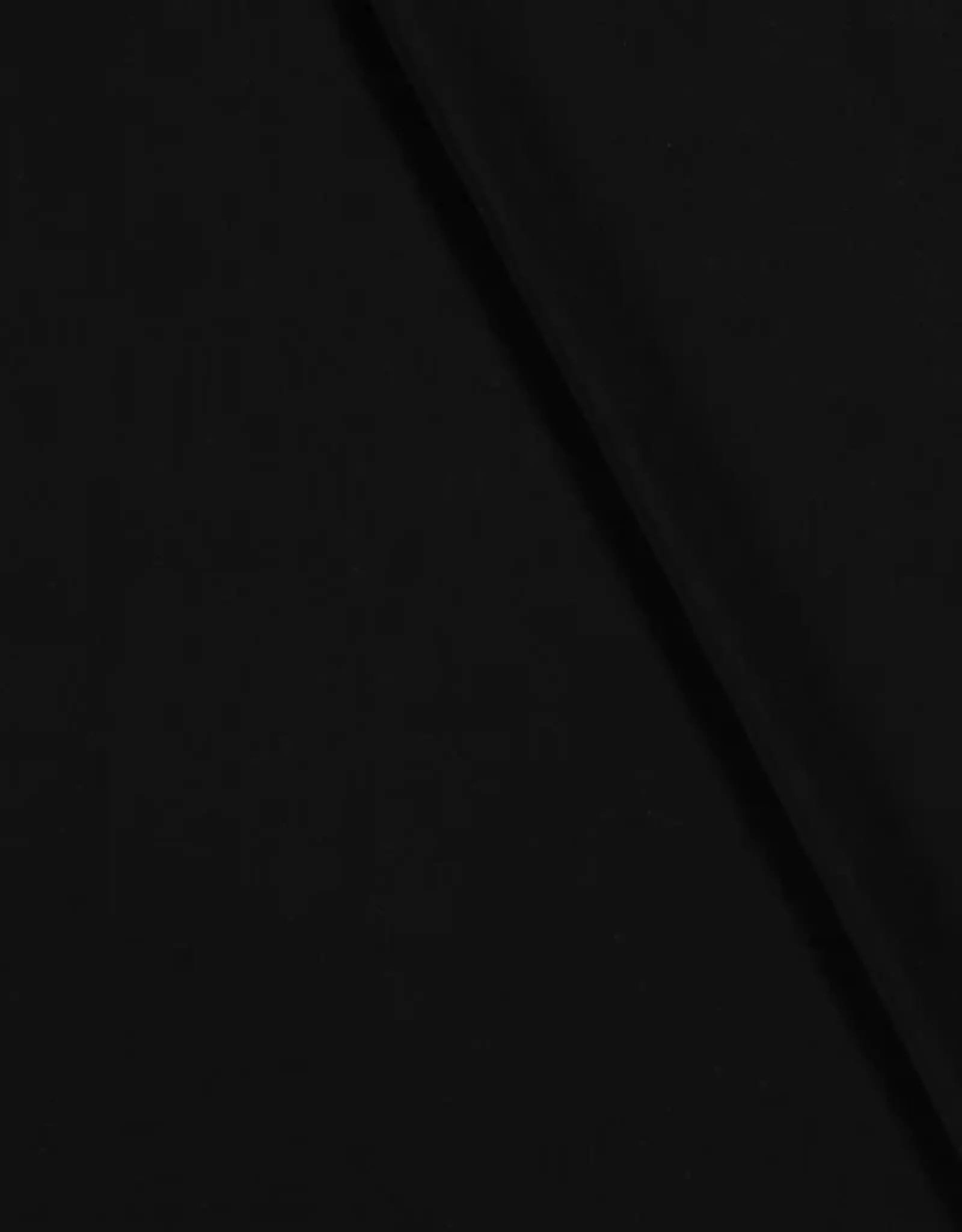 Bamboe Poplin Uni zwart