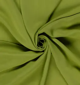 Bamboe Poplin Uni limoen groen