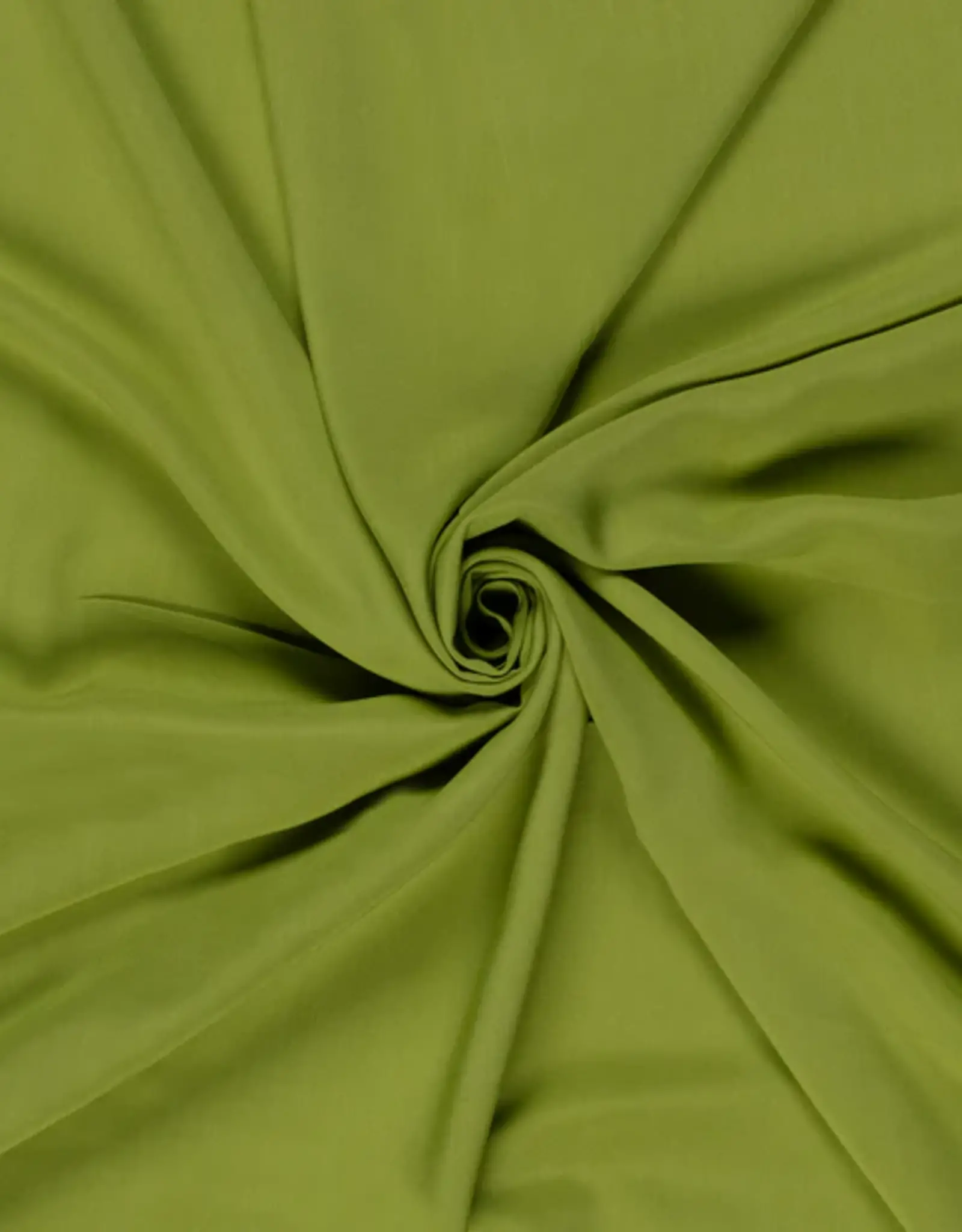 Bamboe Poplin Uni limoen groen