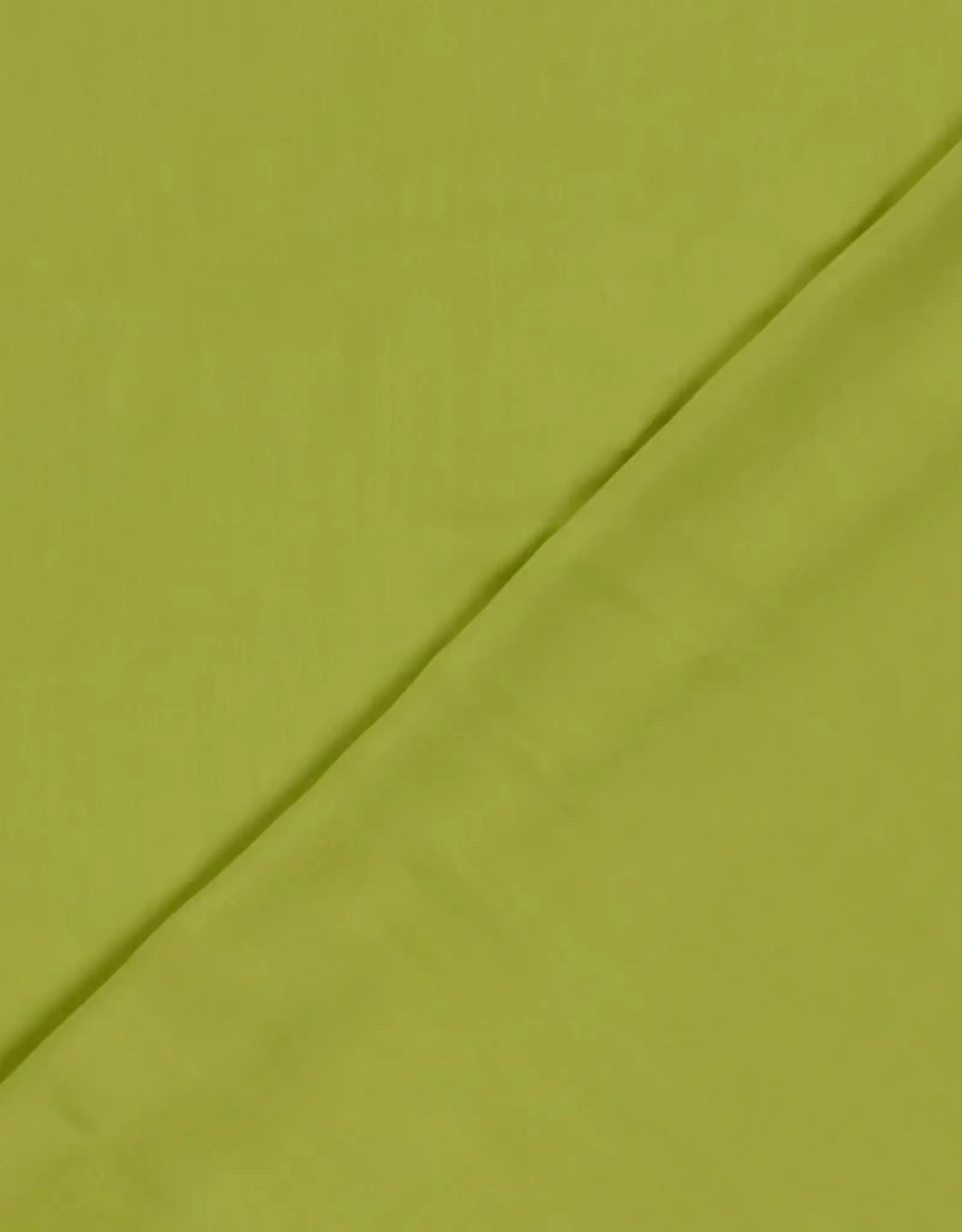 Bamboe Poplin Uni limoen groen