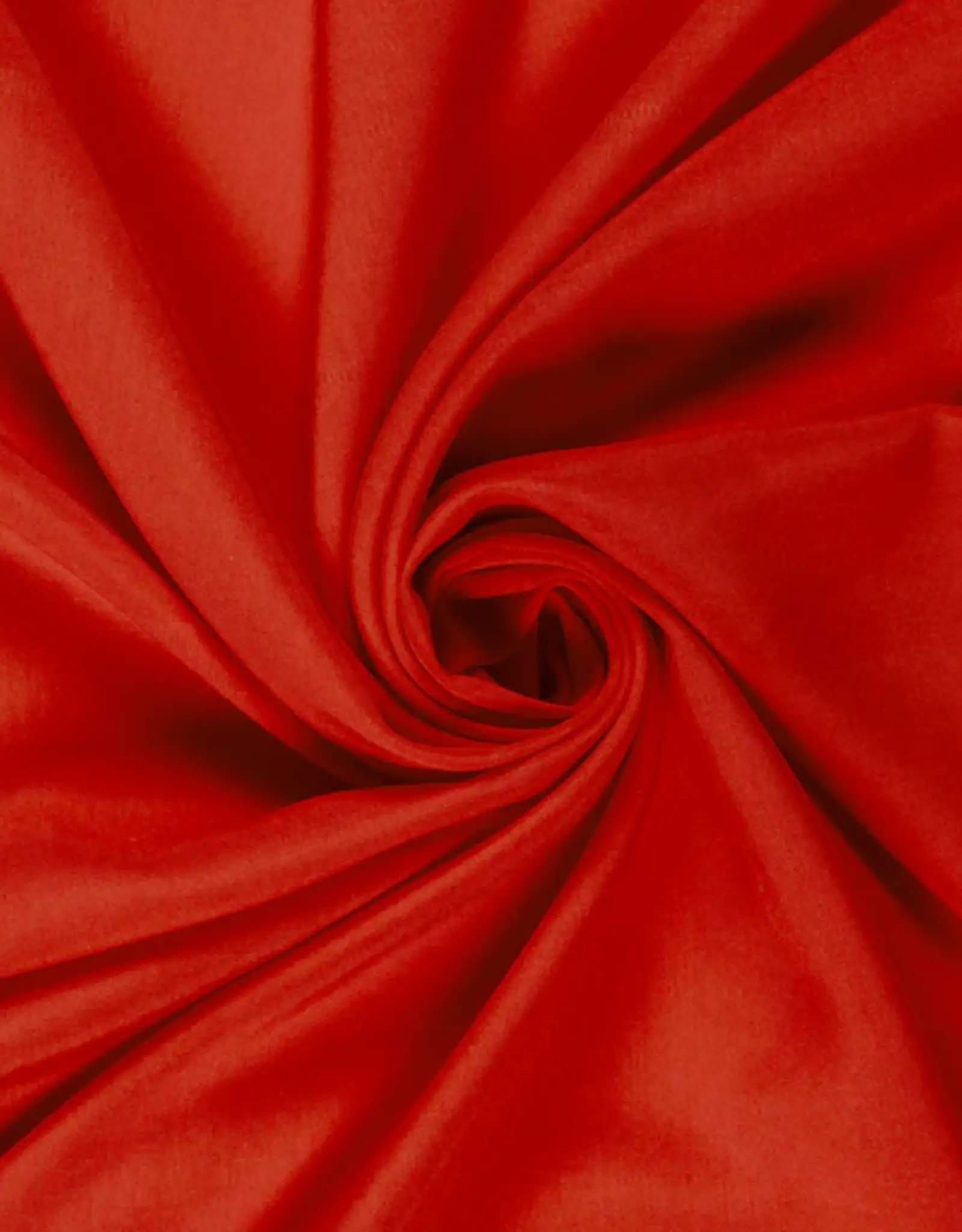 Bamboe Poplin Uni rood