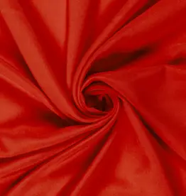 Bamboe Poplin Uni rood