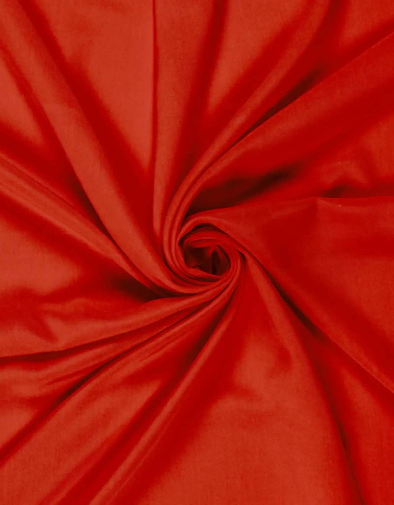 Bamboe Poplin Uni rood