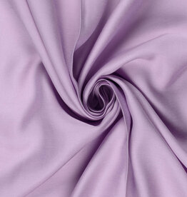 Viscose satijnlook  uni lila