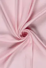 Viscose satijnlook  uni licht roze Viscose satijnlook  uni licht roze