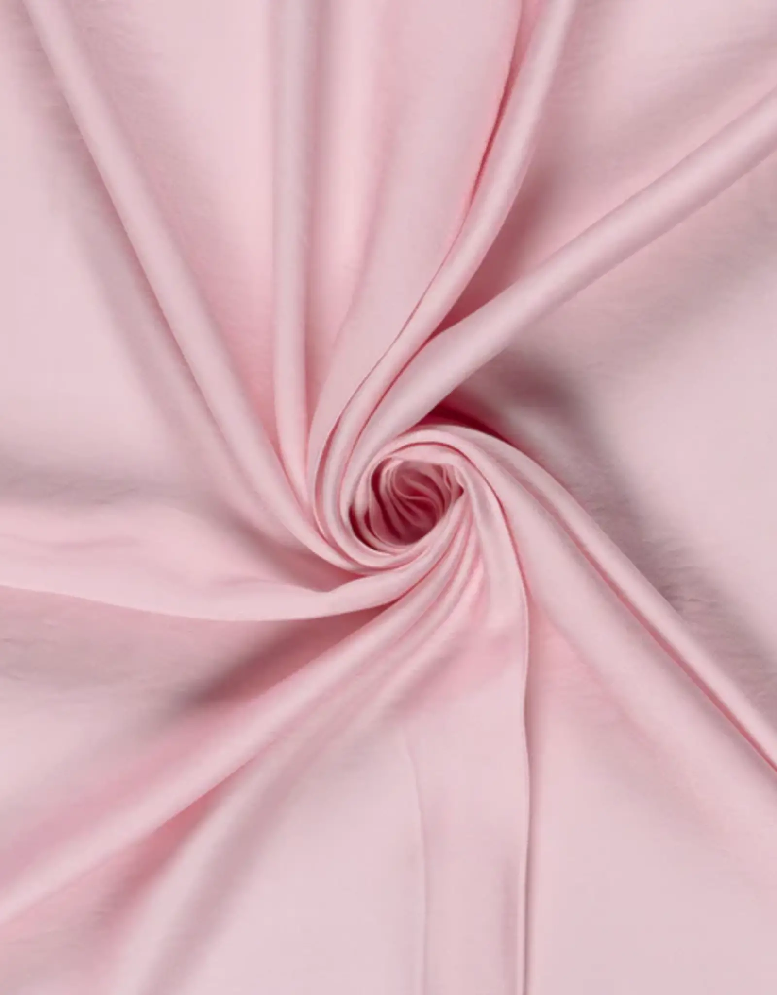 Viscose satijnlook  uni licht roze