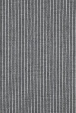 Double gauze strepen grijs Double gauze strepen grijs