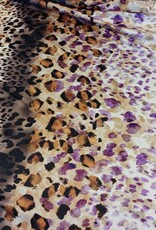 Satijn leopard print multi Satijn leopard print multi