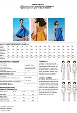 Kaiko patroon jurk en top Kaiko patroon jurk en top