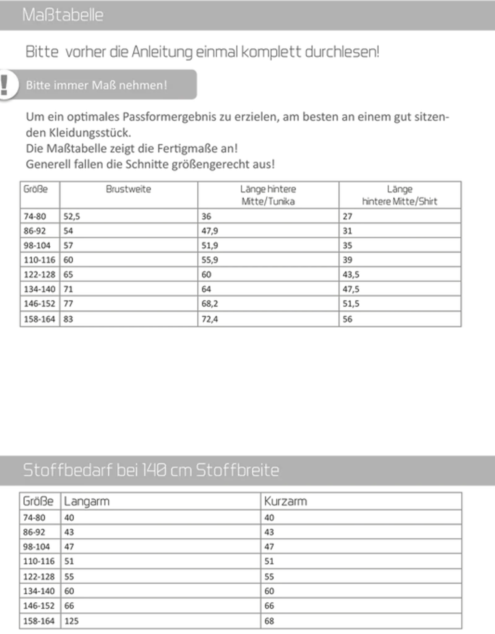 Patroon T-shirt / Tunika   voor meisjes